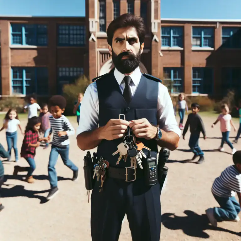 Visual representation of "bailiff" - A manager, overseer, or custodian; a legal officer to whom some degree of authority or jurisdiction is given.