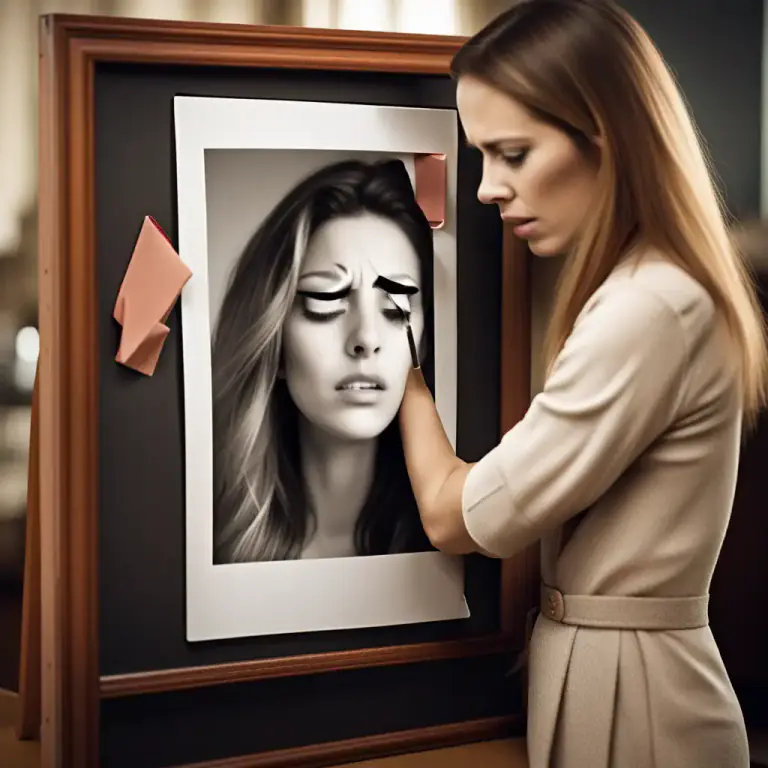 Visual representation of "cut out" - To not include or to exclude something or someone.