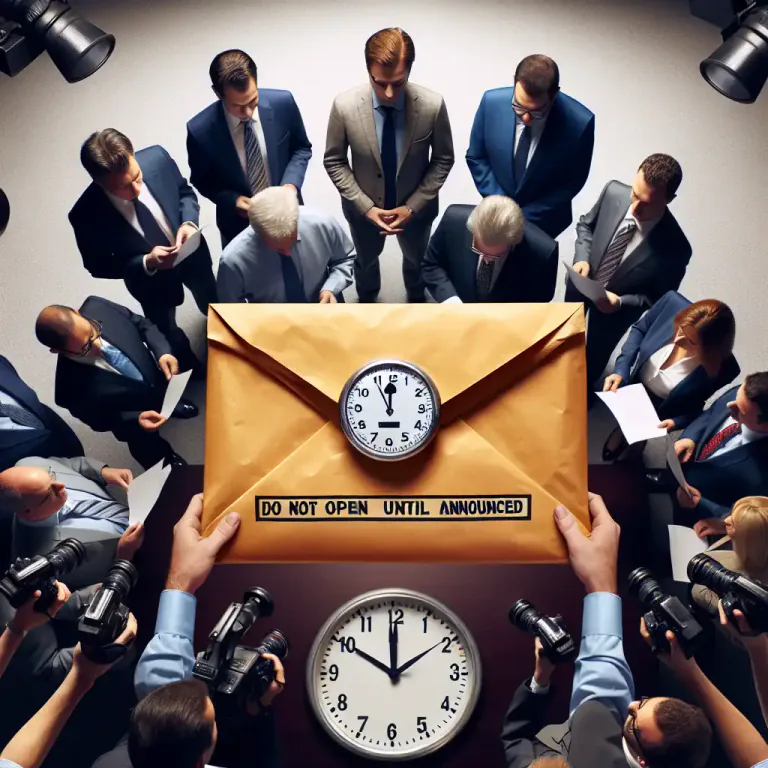 Visual representation of "embargo" - In journalism, it refers to an agreement to not publish news until a specific date or event.
