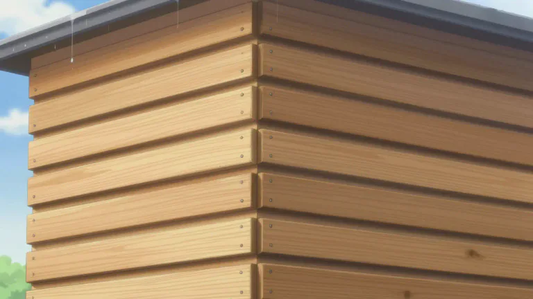 Visual representation of "weatherboarding" - Weatherboarding is the practice of covering outside walls of buildings with overlapping pieces of thin, flat wood or other weather-resistant material