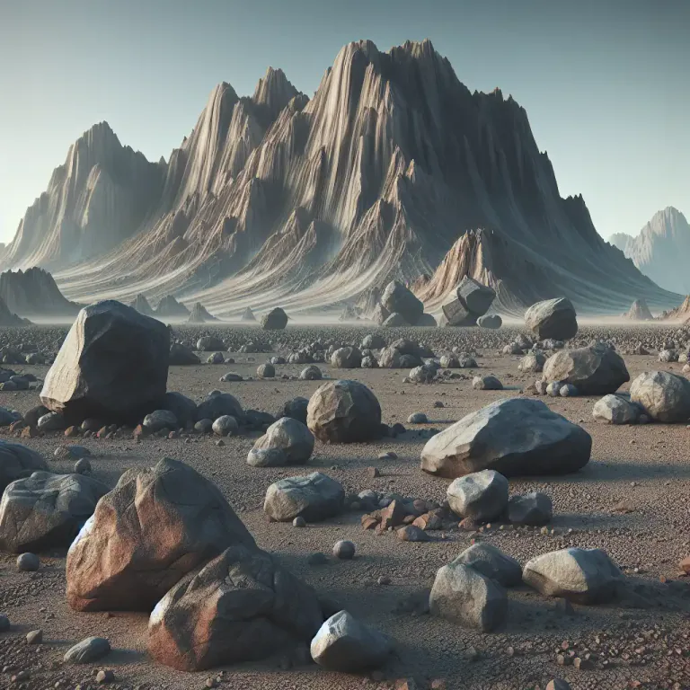 Visual representation of "fall on stony ground" - To be ignored or unappreciated
