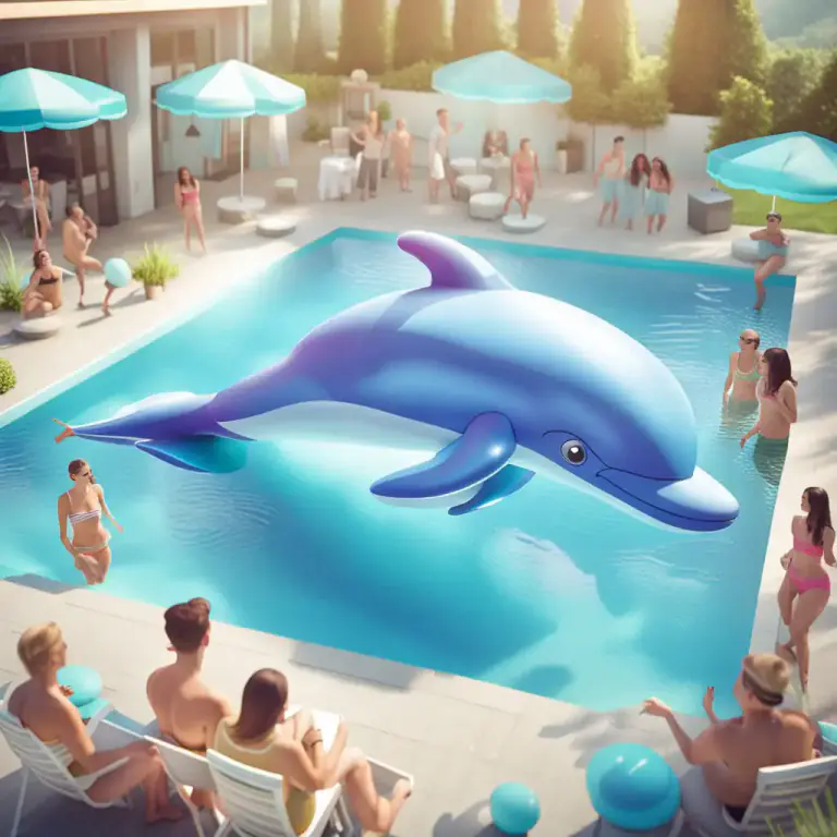 Visual representation of "dolphin" - In cool and unique ways, a tool or product that is purposely designed to have the shape of a dolphin.