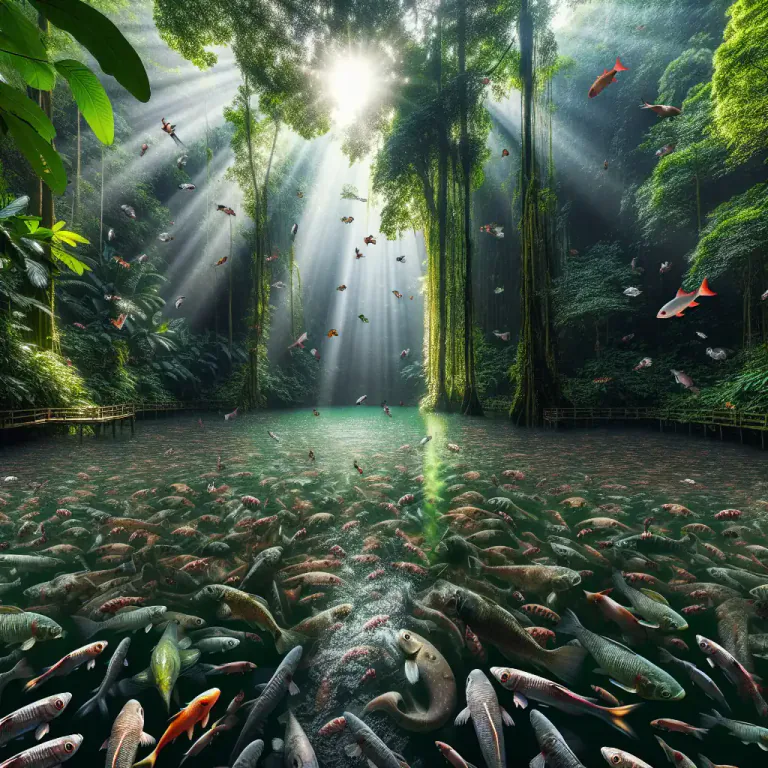Visual representation of "overproduction" - The excessive production of a biological species