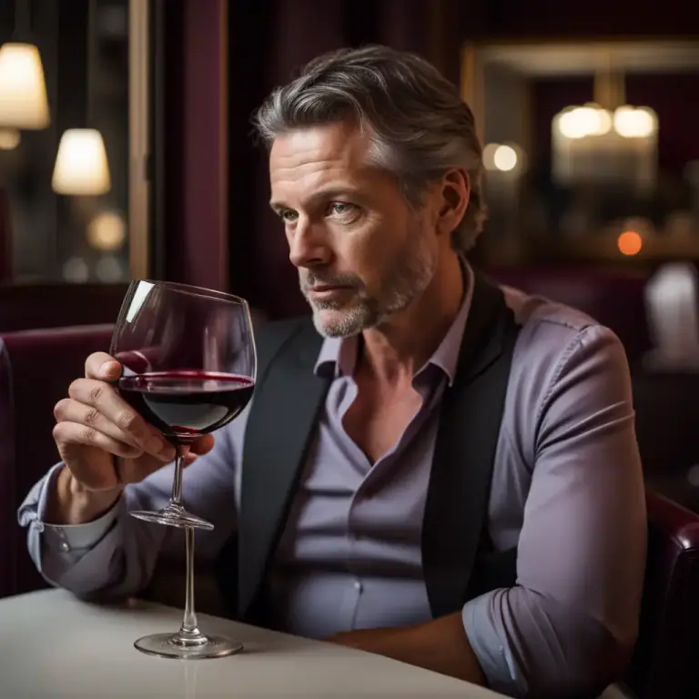 Visual representation of "claret" - A type of red wine