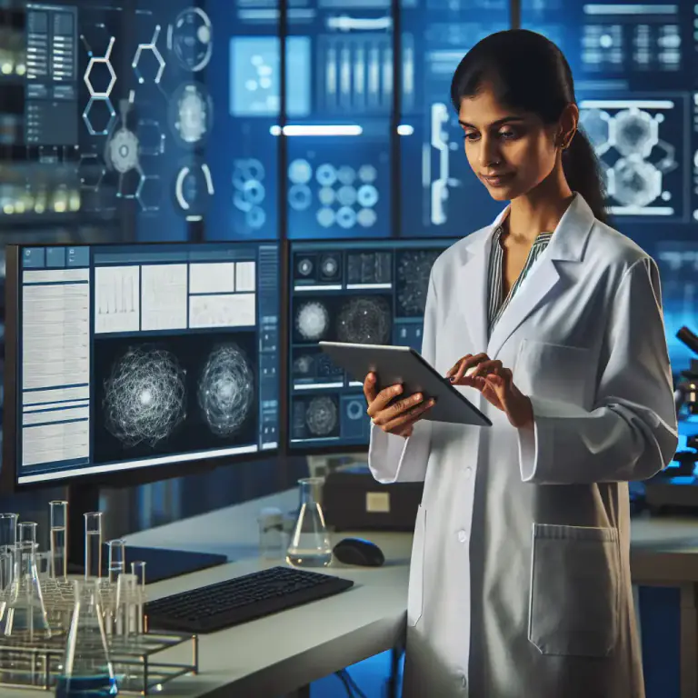 Visual representation of "science" - A particular subject studied using scientific methods.