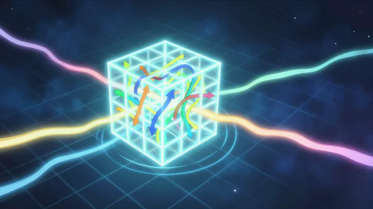 Visual representation of "tensor" - A type of mathematical object used in calculations.