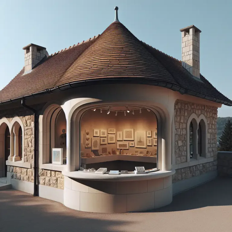 Visual representation of "apse" - A projection from a building, especially a rounded one.