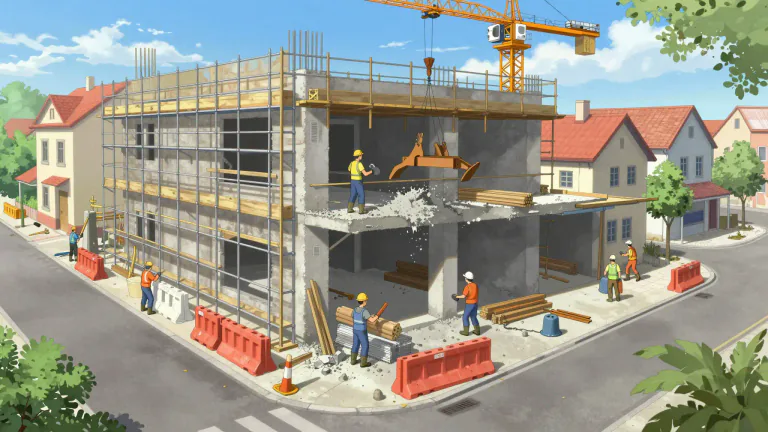 Visual representation of "ongoing" - Continuing, not finished yet.