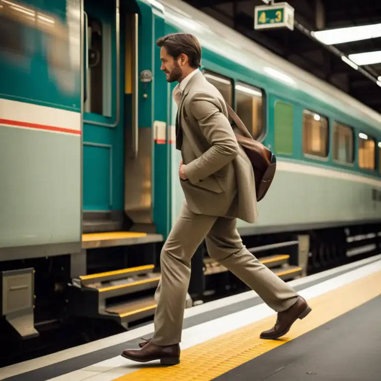 Visual representation of "step" - To move by lifting your foot and putting it down in a different place.