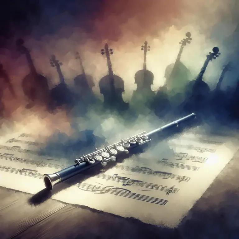 Visual representation of "tacet" - Used to show that a certain instrument or performer should not play or be quiet in a certain passage of a musical score.