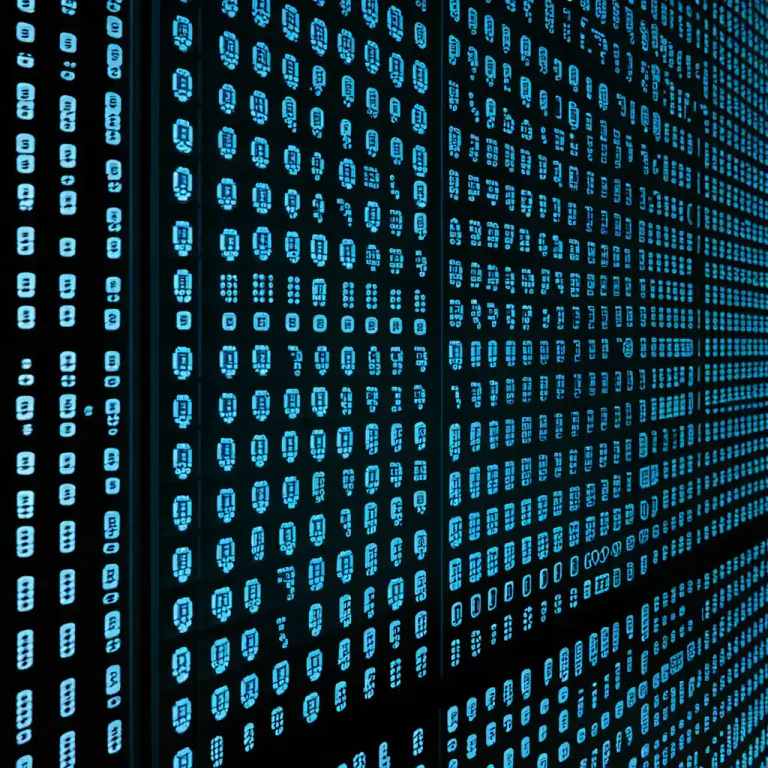 Visual representation of "residue" - In computing, it's the remaining data after a processing operation.