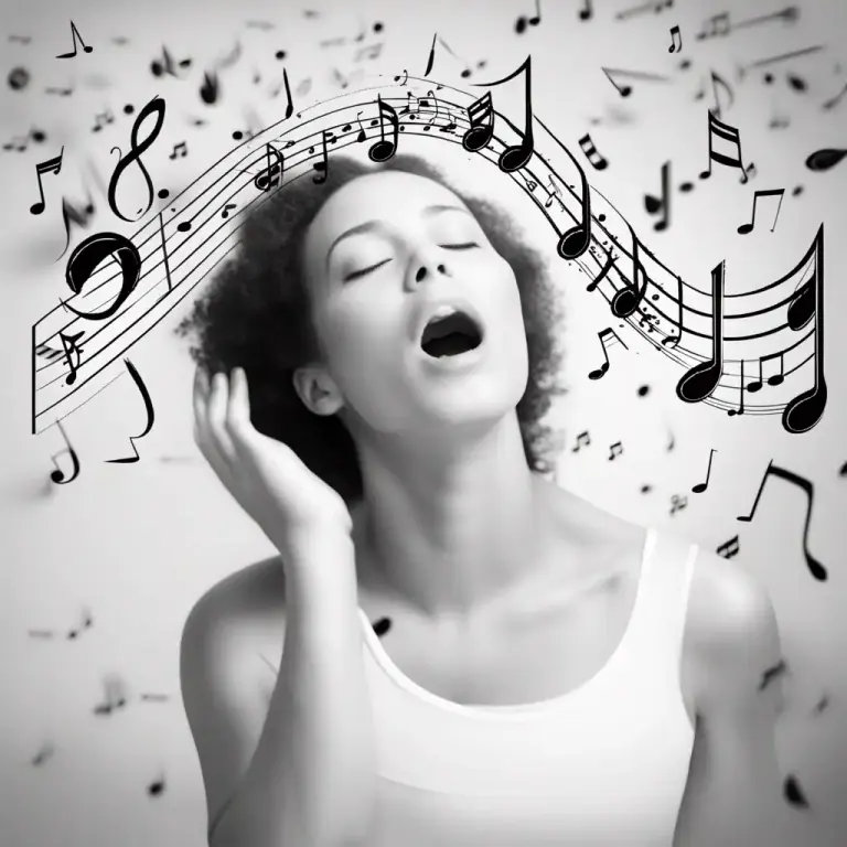 Visual representation of "me" - In solfege, the third note of a major scale
