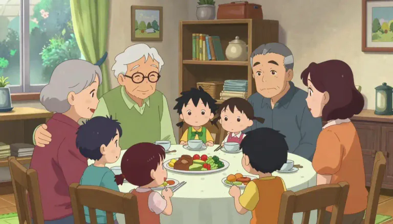 Visual representation of "kinsfolk" - Your relatives or family.