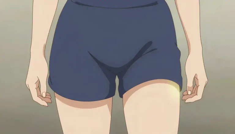 Visual representation of "groin" - The area where your abdomen meets your upper leg