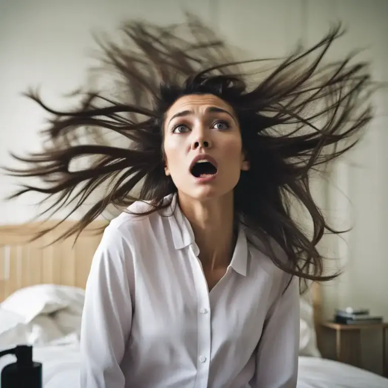 Visual representation of "dishevelled" - In a state of disorder due to stress or worries.