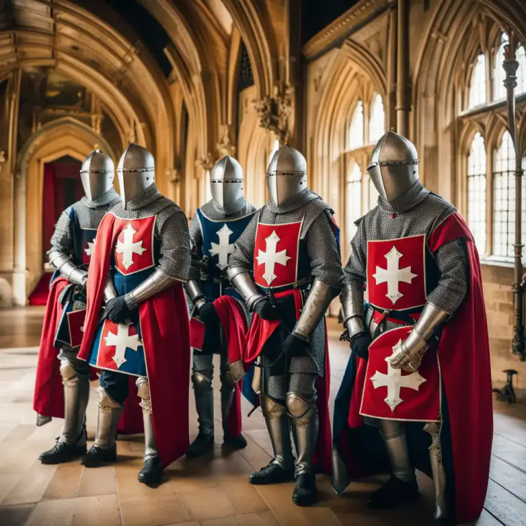 Visual representation of "garter" - An order of knights in the United Kingdom.