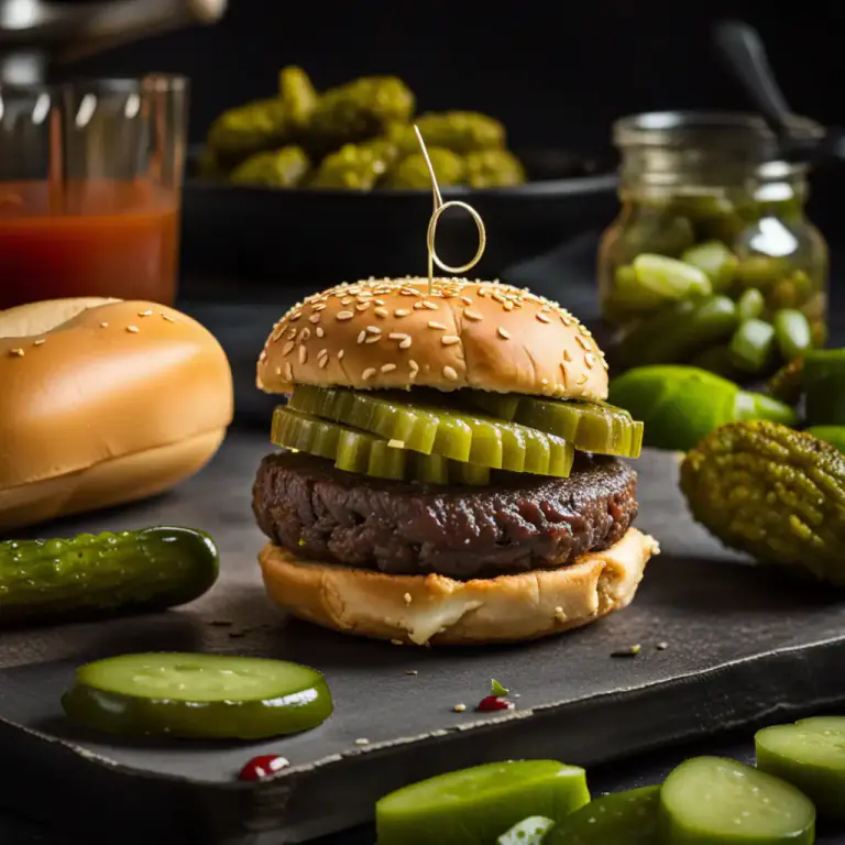 Visual representation of "gherkin" - A term used for a young, crunchy pickle, made from a small cucumber.