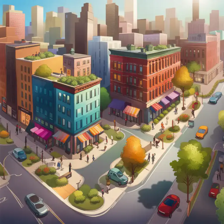 Visual representation of "rejuvenate" - To bring new life to a place