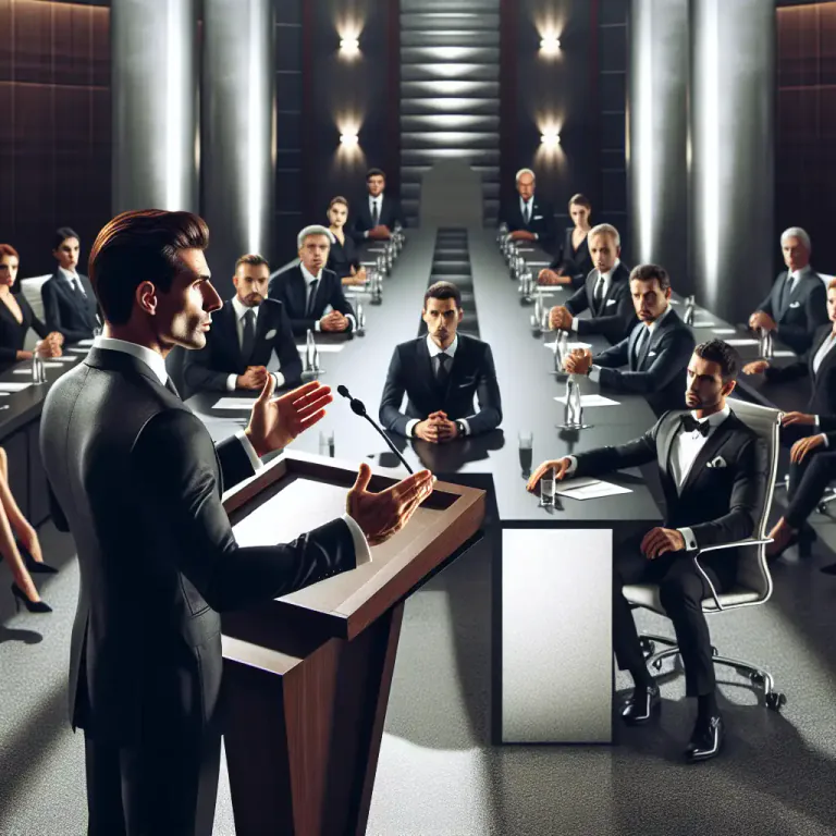 Visual representation of "major-domo" - A person who speaks, makes arrangements, or takes charge for another.