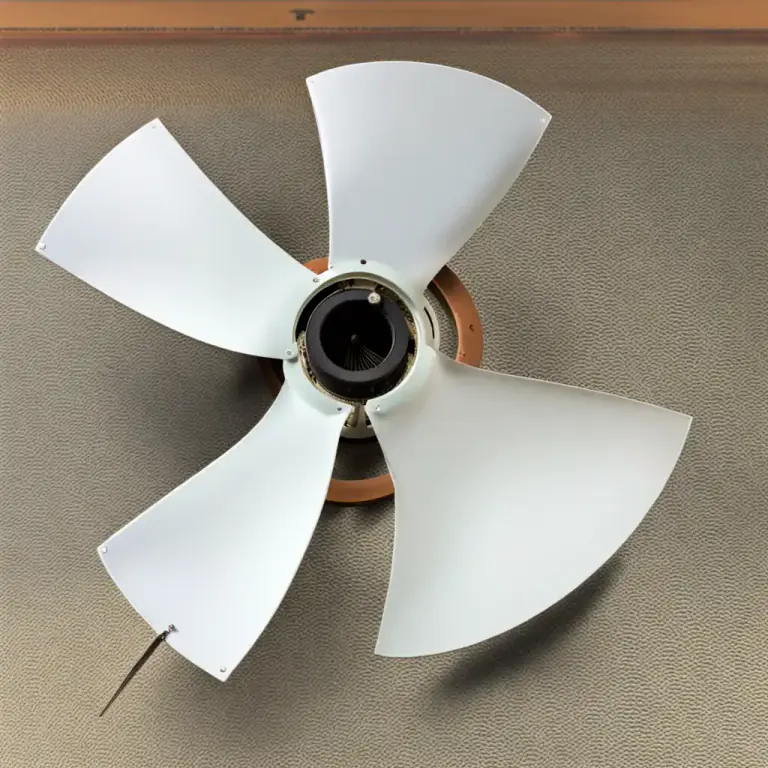 Visual representation of "blade" - A flat part in any machine, such as a fan blade
