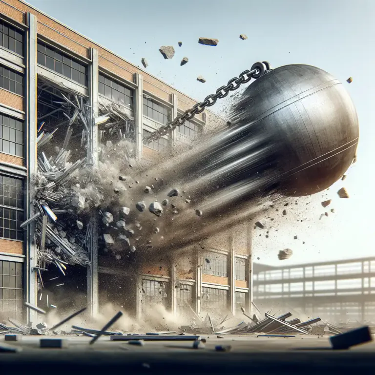 Visual representation of "disembowel" - To completely destroy or ruin something