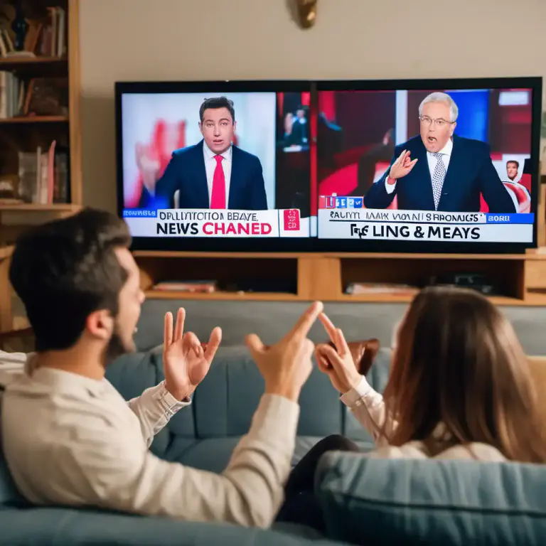 Visual representation of "debate" - To argue or discuss different opinions.