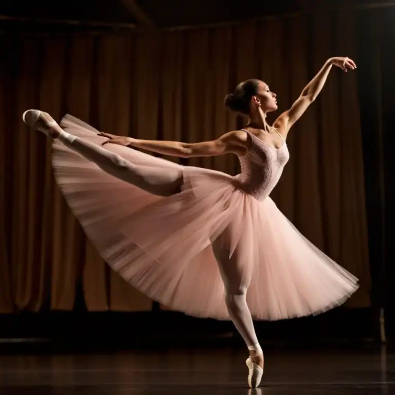 Visual representation of "pirouette" - To perform a full spin on one foot in ballet.