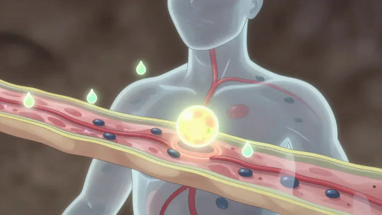 Visual representation of "hormone" - A substance in your body that sends messages and controls activity of cells