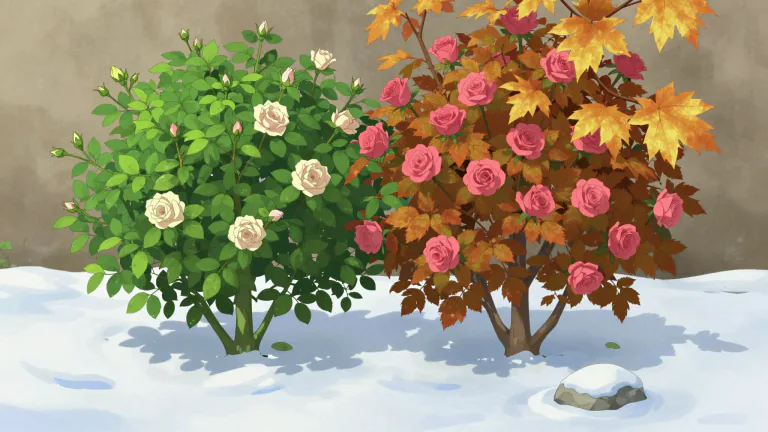 Visual representation of "perennial" - Living for several years.