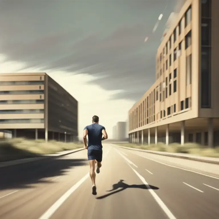 Visual representation of "on the flat" - Directly, without any interruption or detour.