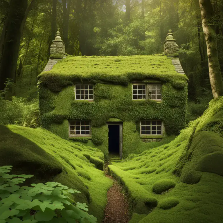 Visual representation of "hermitage" - The habitation or place of a hermit