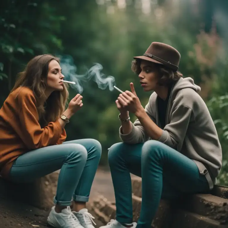 Visual representation of "toke" - A puff or a small amount of cannabis smoke or vapor.