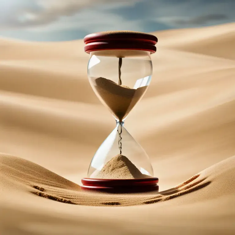 Visual representation of "morrow" - The future or a time following the present