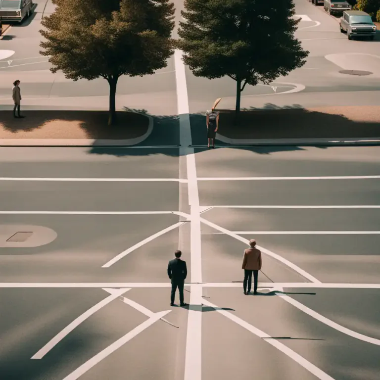 Visual representation of "uncouple" - To bring to an end a relationship between two people