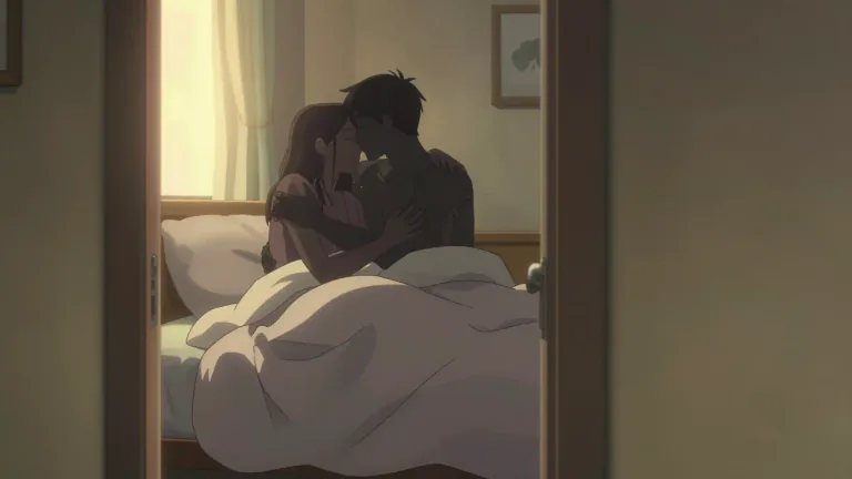 Visual representation of "fuck" - To have sexual intercourse with someone