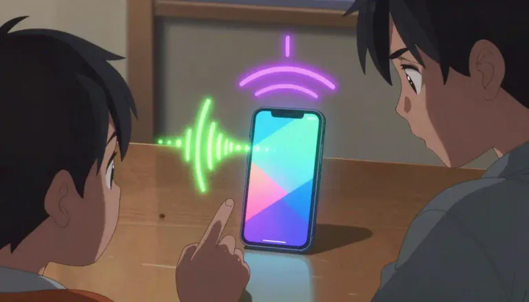 Visual representation of "ringtone" - A sound that a phone makes, especially when someone is calling