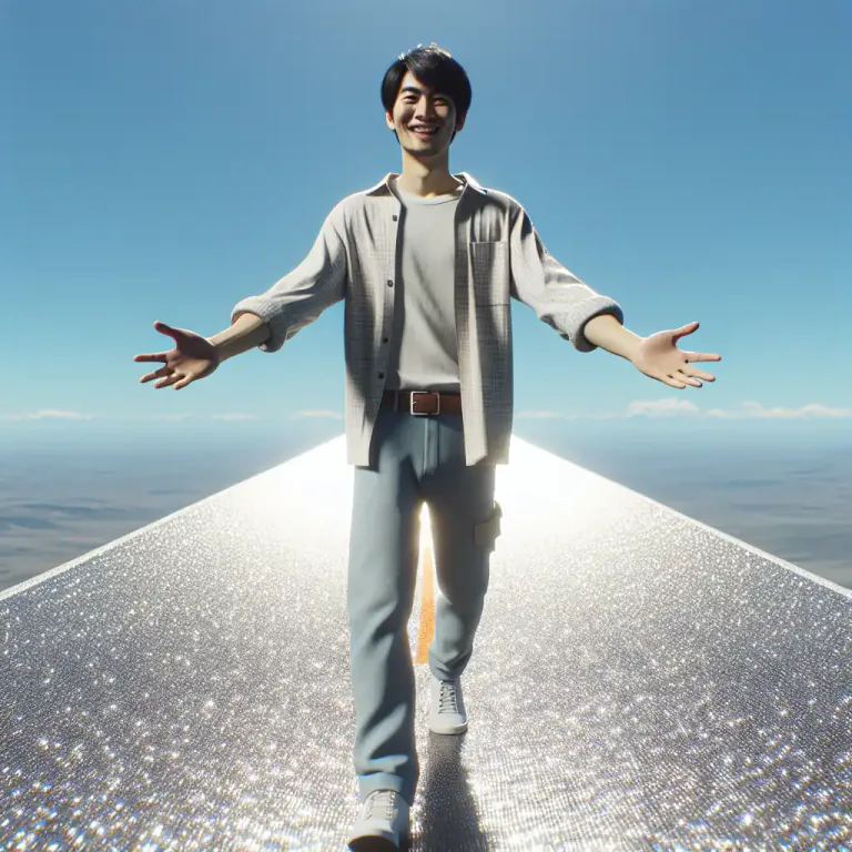 Visual representation of "come in" - To become fashionable or popular
