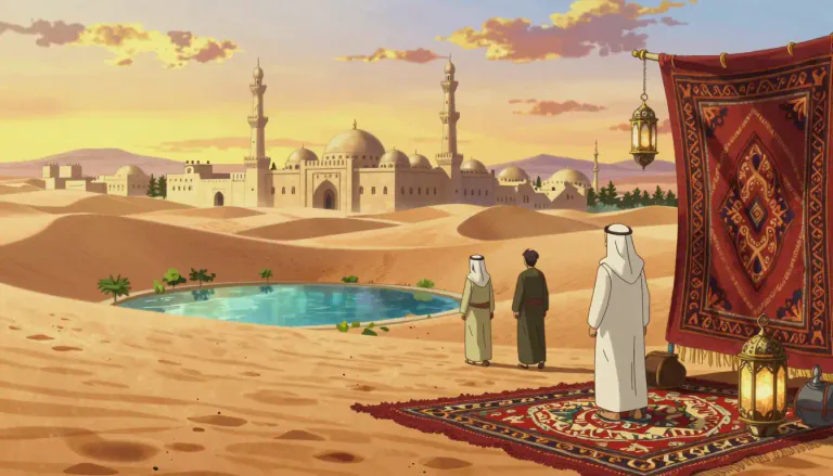 Visual representation of "arabian" - Relating to Arabia or its people