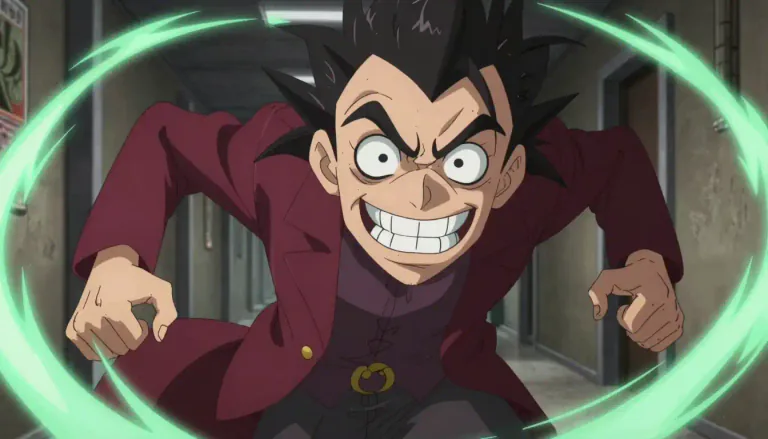 Visual representation of "maniacal" - Behaving or seeming to behave as if mad or wildly excited