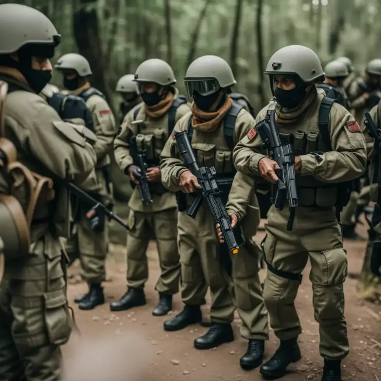 Visual representation of "subdivision" - A smaller division within a military unit.