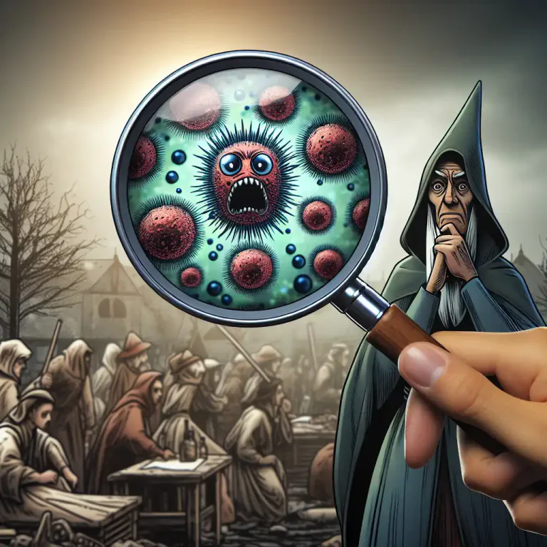 Visual representation of "bacteriological" - Caused by bacteria
