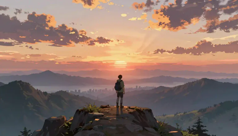 Visual representation of "faraway" - Located at a great distance