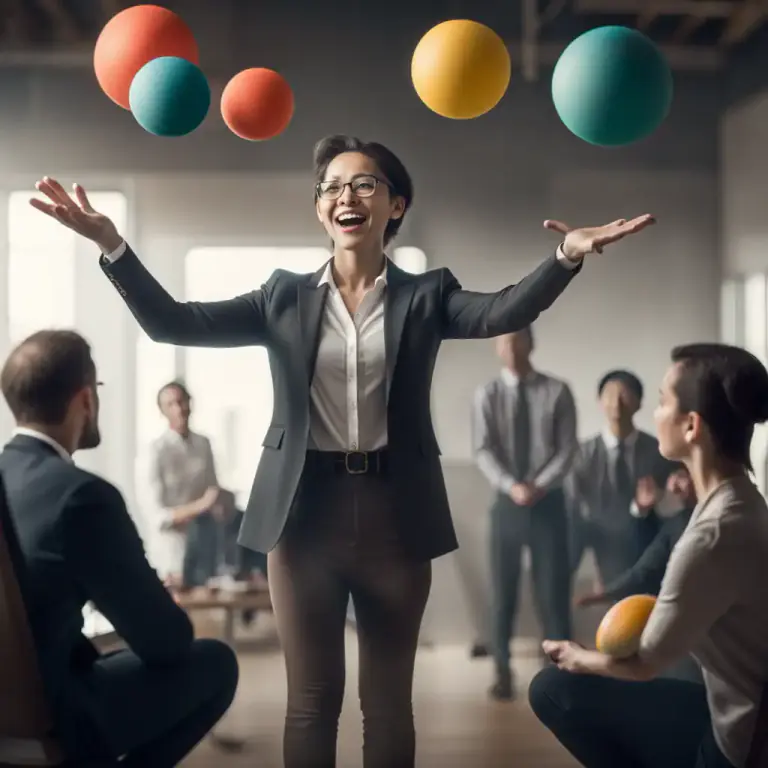 Visual representation of "in somebody’s capable, safe, etc. hands" - Under the careful control or direction of someone who can be trusted or relied upon.