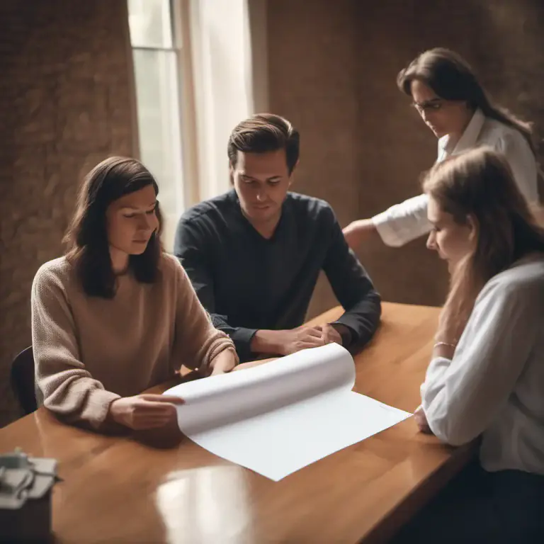 Visual representation of "let into" - To share a secret or personal information with someone