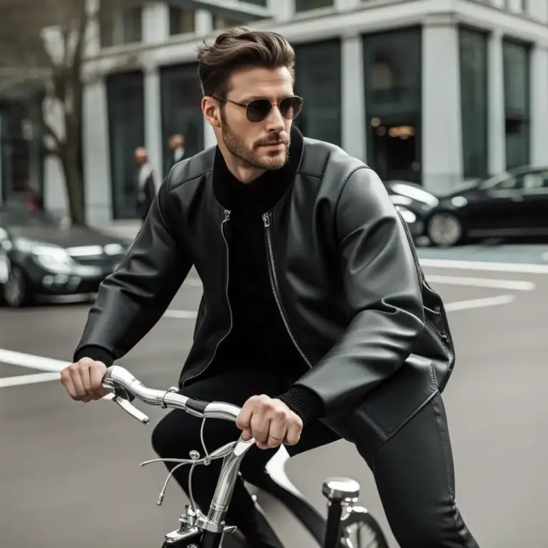 Visual representation of "bomber" - A type of jacket that has elastic at the waist and cuffs, often with a zip-up front.