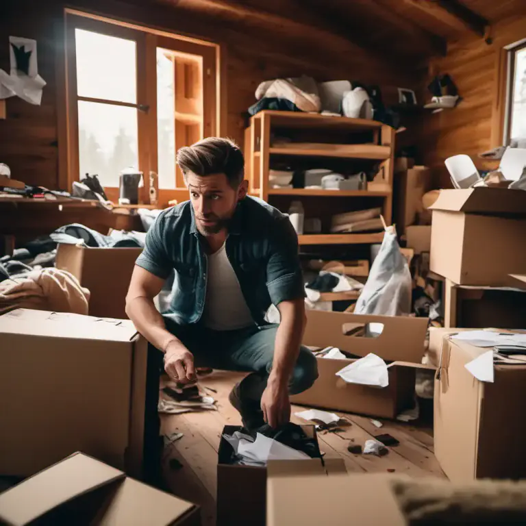 Visual representation of "take leave of your senses" - To behave in a way that is irrational or not normal, typically due to sudden strong emotion.