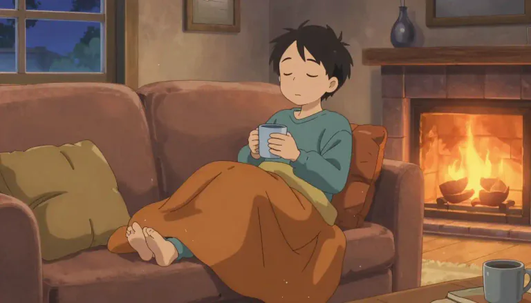 Visual representation of "comfort" - A feeling of relaxation or ease.