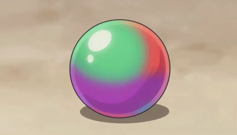 Visual representation of "gumball" - A small, round piece of chewing gum with a colored exterior.