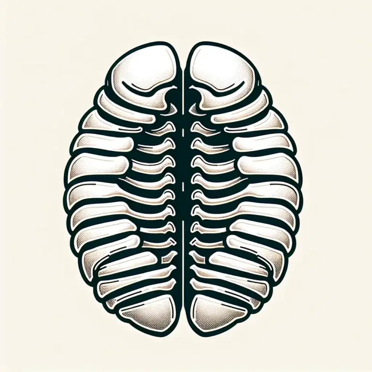 Visual representation of "suture" - A type of joint in which two plates come together but do not overlap, typically found in invertebrates