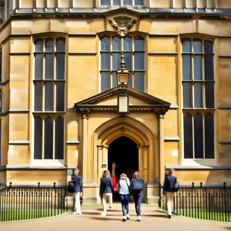 Visual representation of "oriel" - One of the colleges in Oxford University in England.